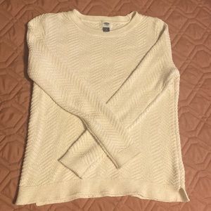 Old Navy Cream Sweater M